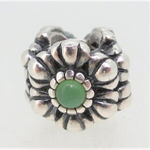 Pandora Birthday Blooms May Chrysoprase Charm
